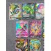 Image 5 : Lot of 17 Assorted Foreign Pokemon Trading Cards Ft. TyranitarV & CelebiVMAX
