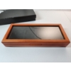 Image 4 : Wooden Glass-Top Coin Display/Storage Box - Holds 4 Standard Slabs