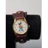 Image 1 : Rare Vintage Adorable Sales 1970's "Hippy" Mickey Mouse Swiss Mechanical Wrist Watch - Non-Working 