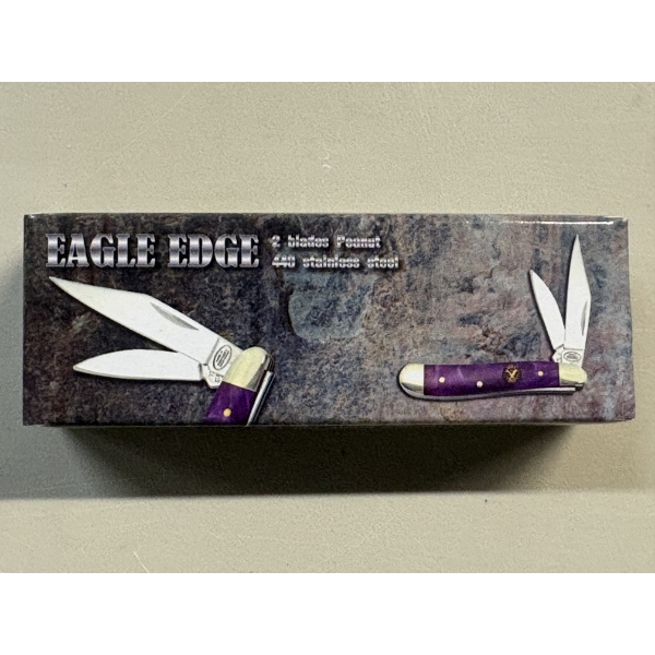 New in the Box - Eagle Edge Large Stainless Steel Pocket Knife
