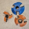 Image 1 : (3) Coves - Shaper Bits