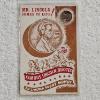 Image 1 : Lincoln Funny Money Novelty Coin Card, Featuring a Unique Engraved 1964 Lincoln Penny