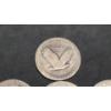 Image 6 : Assorted Years/Mint Marks 90% Silver Standing Liberty & Washington Head Quarters - Face Value: $2.50