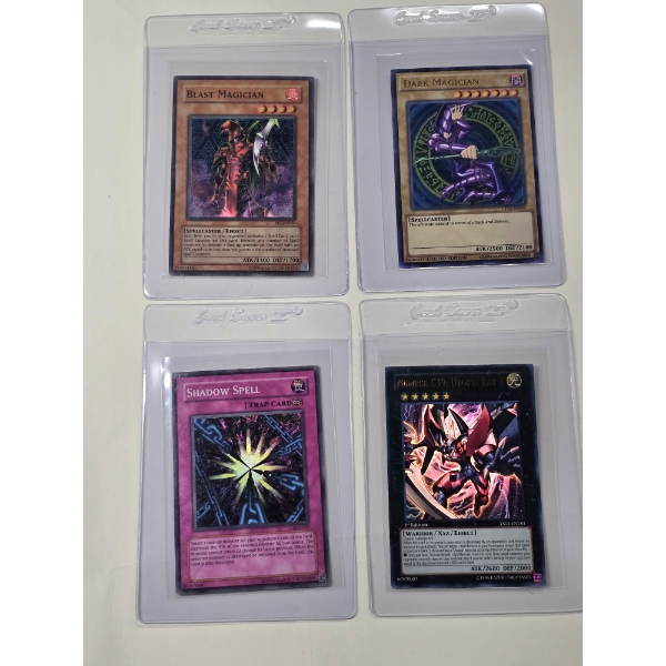 Lot of (4) Yu-Gi-Oh! TCG Trading Cards - Mint Condition 