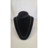 Image 1 : 14K Yellow Gold 24" Square Link Necklace - Weight: 2.3g