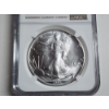 Image 2 : 1992 American Silver Eagle 1 oz .999 Fine Silver NGC MS 69