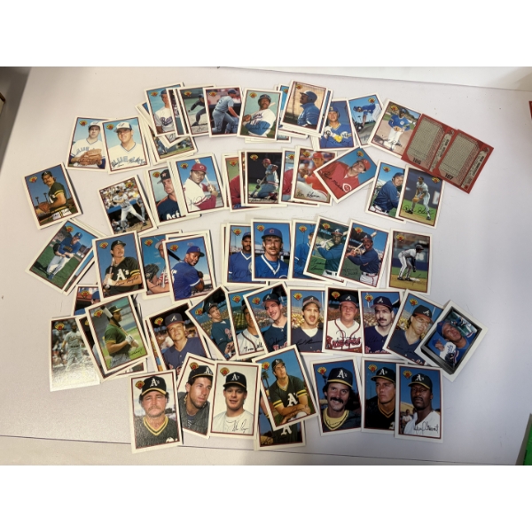 89' Bowman Baseball Cards - Includes 1989 Comeback Edition Baseball Bubble Gum Cards - Giants - Yank