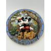 Image 3 : Minnie & Mickey & Pluto Decorative Plate with hanging Chain - Mickey in in bed photo frame