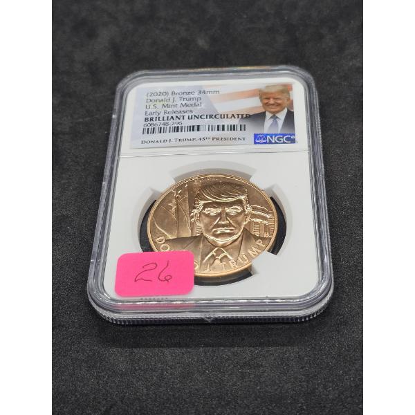 Donald J. Trump US Mint Medal (2020)