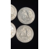 Image 4 : Assorted Years/Mint Marks 90% Silver Washington Head Quarters - Face Value: $2.00