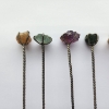 Image 7 : Lot of 7 Vintage Assorted Silver Coin Spoons with Assorted Geodes - AT LEAST 80% Silver TW: 114.4g