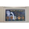 Image 2 : World War II Penny Collection Display With Assorted Years Lincoln Wheat Cents - Face Value: $0.05