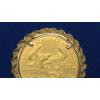 Image 10 : Stunning U.S 1994 $25 1/2 Oz Fine Gold Eagle In 14K Gold Bezel & On 14K Gold Chain - Weight: 48.4g
