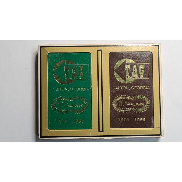 Sealed Vintage TAG Industries, Inc Commemorative Double Deck Playing Cards By Gemaco