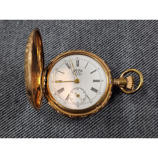 Philadelphia Watch Company Gold Filled Pocket Watch - 54 Grams