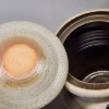 Image 9 : Rowe Pottery Works 1987 Handmade Crock Ft. Brid Painting on Side ~ Stands About 9 Inches Tall