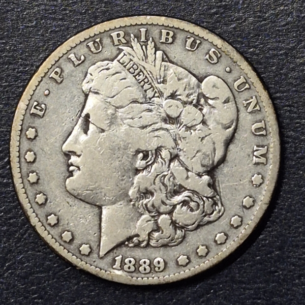 1889 CC Morgan Silver Dollar - See Pictures