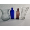 Image 1 : 4 Vases / Vintage Glass Bottles