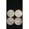 Image 4 : Assorted Years Barber & Walking Liberty 90% Silver Half Dollars - Face Value: $2.00