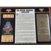 Image 1 : Authentic 1994 Super Bowl XXVII NFL Football Ticket & 24K Gold Plated Ticket - Mint Condition