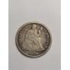Image 1 : United States 1876-CC Seated Liberty 90% Silver Dime