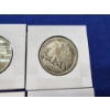 Image 9 : 6 Walking Liberty Silver Half Dollars 1941, 1942, Unknown Years FV: $3.00