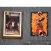 Image 2 : Four Assorted Michael Jordan Trading Cards Including Three Basketball & One Baseball Card 