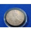 Image 2 : Gorgeous Toning! 1993 American Silver Eagle - 1 oz .999 Fine Silver 