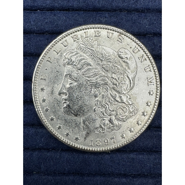 1897 Morgan Silver Dollar - Excellent Cond.