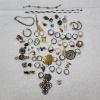 Image 1 : Nice Assortment of Vintage Fashion Jewelry Including Many Rings, Necklaces & Pins!