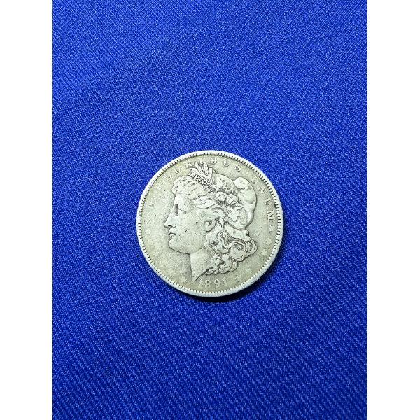 1891- O Morgan Silver Dollar