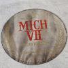 Image 1 : Vintage Anheuser-Busch Michelob 7Oz. Bottle "Mich VII" Round Frameless Mirror Advertising Sign (12")