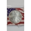 Image 2 : United States 2000 1 Troy Ounce .999 Fine Silver American Eagle In Small Display Case