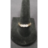 Image 1 : 14K Gold Ring Weighing 2.2 Grams With Clear Stones