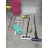 Image 1 : Garden Sprinklers, Wood Sign, Knee Pad, Trashcan, Wet & Dry Mops And More -No Shipping Available
