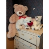 Image 4 : Super Soft 4ft Plush Teddy Bear, & 2 Big Polar Bears