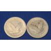 Image 3 : 1927, 1928 & Two Other Unknown Years Silver Standing Liberty Quarters - Face Value: $1.00