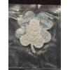 Image 1 : Four Leaf Clover Straight Out Of Ireland .999 Fine Pure Silver Troy Ounce With Bonus Sticker - Seale