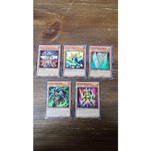 Assorted Yu-Gi-Oh Cards Including Holos