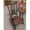 Image 3 : Gorgeous Vintage Carved Full size Rocking Chair - See Pics