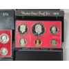 Image 4 : x4 United States Proof Sets: 1974, 1979, 1976, 1978 In Original Packaging