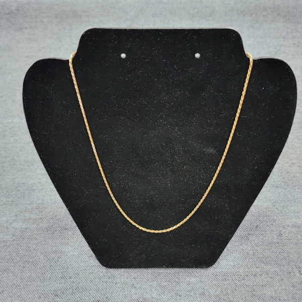 14K Gold Stunning Rope Necklace Weighing 6.7 Grams