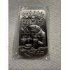 Image 1 : Rare Lucky Shark 2 Oz .999 Fine Silver Bar - 73/125