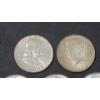Image 2 : (1) 1963 90% Silver Franklin Half Dollar & (4) 1964 90% Kennedy Half Dollars - Face Value: $2.50