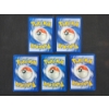 Image 5 : 5 Assorted Vintage Pokemon Trading Cards Including 4 Dark Pokemon & Blaine's Charmander