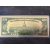 Image 2 : $50 Gold Certificate Gold Back .999999 - 24K Gold Back In Protective Holder - Mint Condition