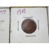 Image 7 : x13 Assorted Years United States Indian Head Cents