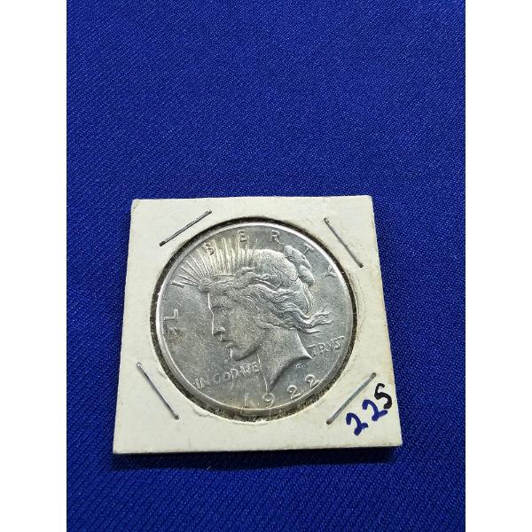 1922- S Silver Peace Dollar