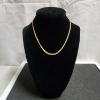 Image 3 : Beautiful 18K Gold Necklace Weighing 7.9 Grams Total