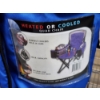 Image 2 : Nice Used Heated or Cooled Quad Chair ~ Features Armrest Coolers That Hold 24 Cans & 300 LB Capacity